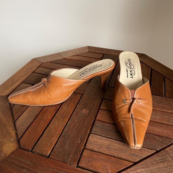Leather mules made in Italy size 37 - Picture 6 of 6